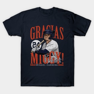 Miguel Cabrera Detroit Gracias Miggy T-Shirt